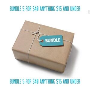 Bundle: 5 for $40 Anything $12 and Under